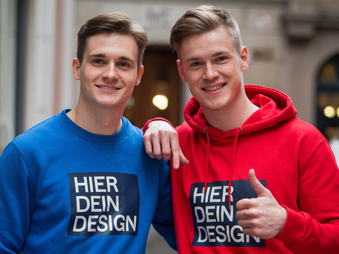 Herren Pullover bedrucken lassen